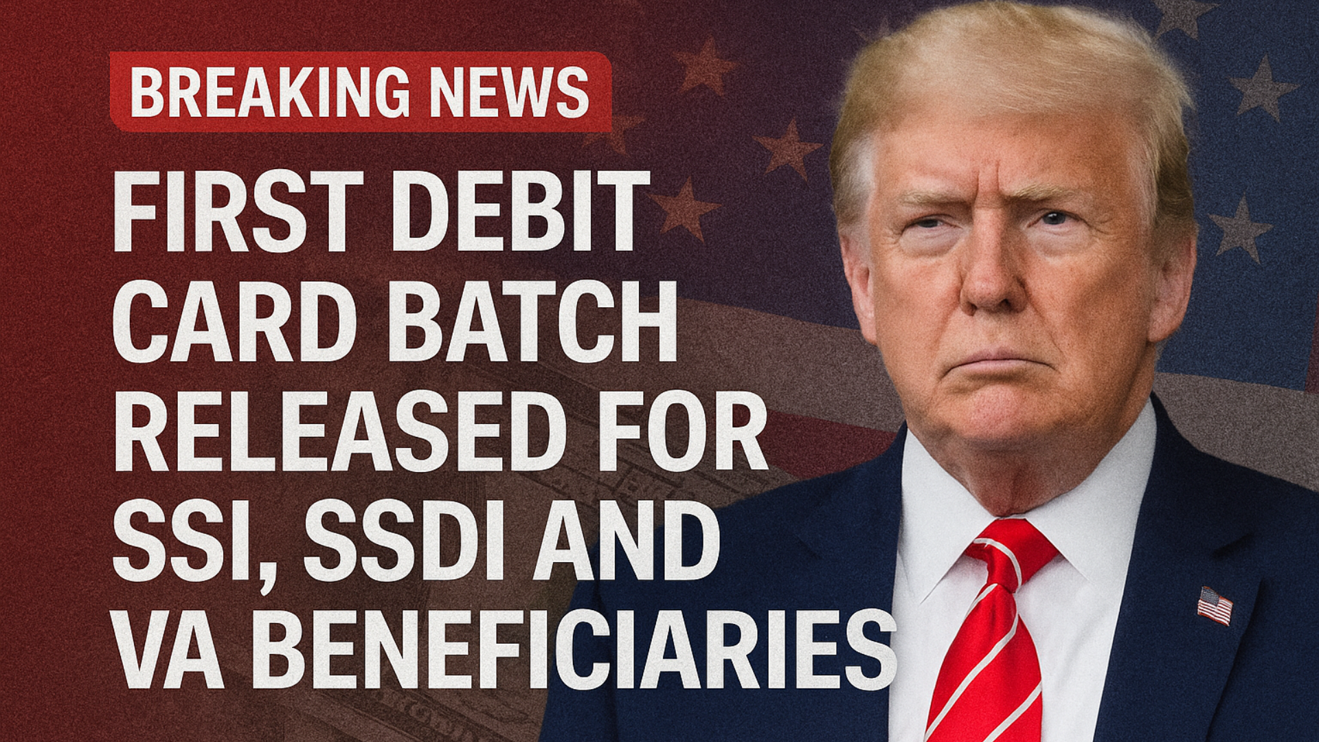 First Debit Card Batch Released