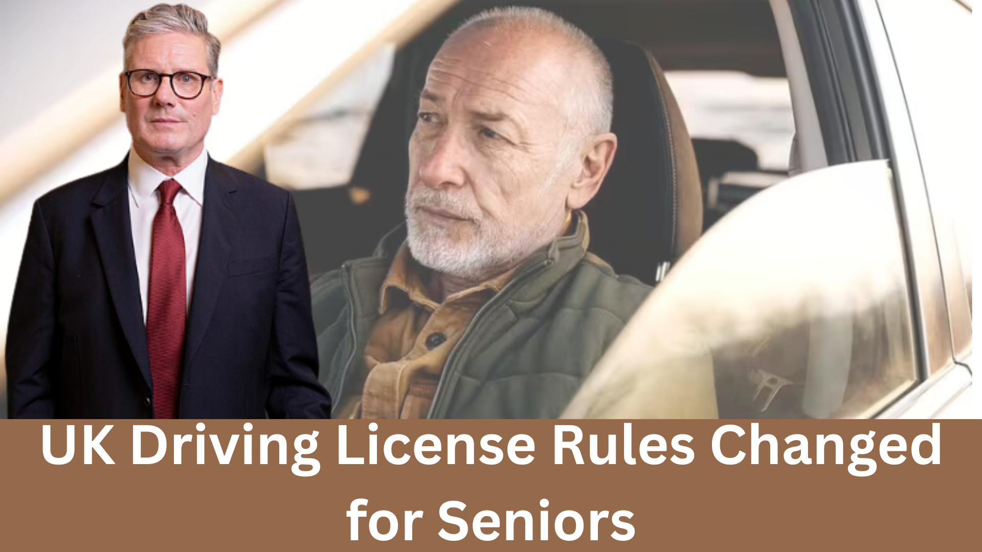 UK Driving License Rules Changed for Seniors