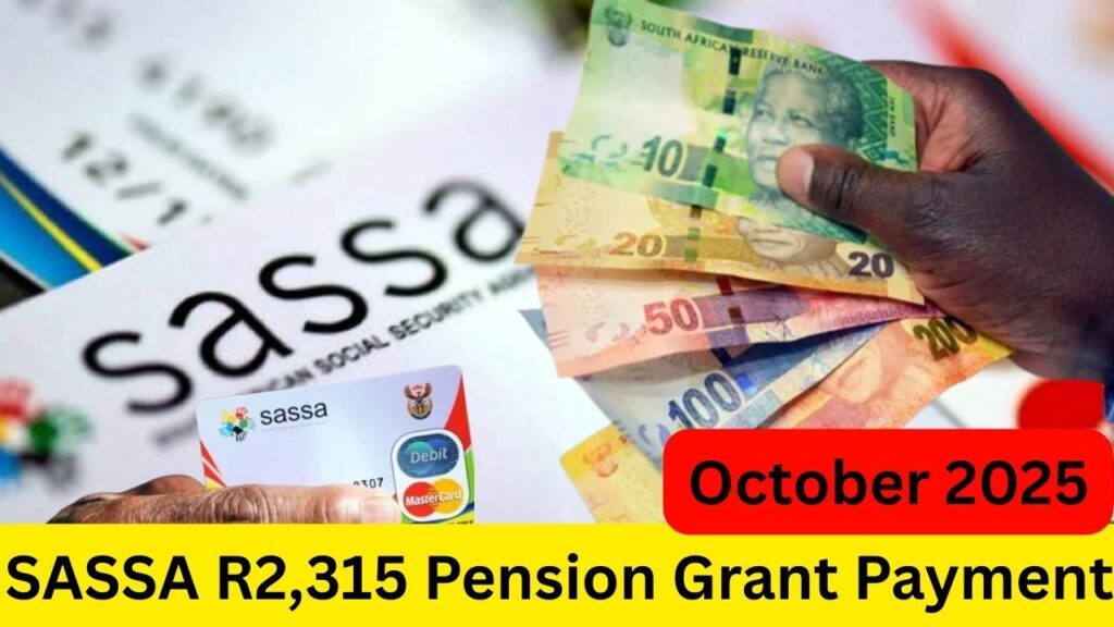 Ukukhokhwa KweSibonelelo Sabadala Sika-R2,315 Sokuqinisekiswa Ngo-Okthoba 7, 2025 – Hlola Uma UsekwiListi